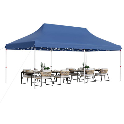 240 Ft. W x 120 Ft. D Metal Pop-Up Canopy