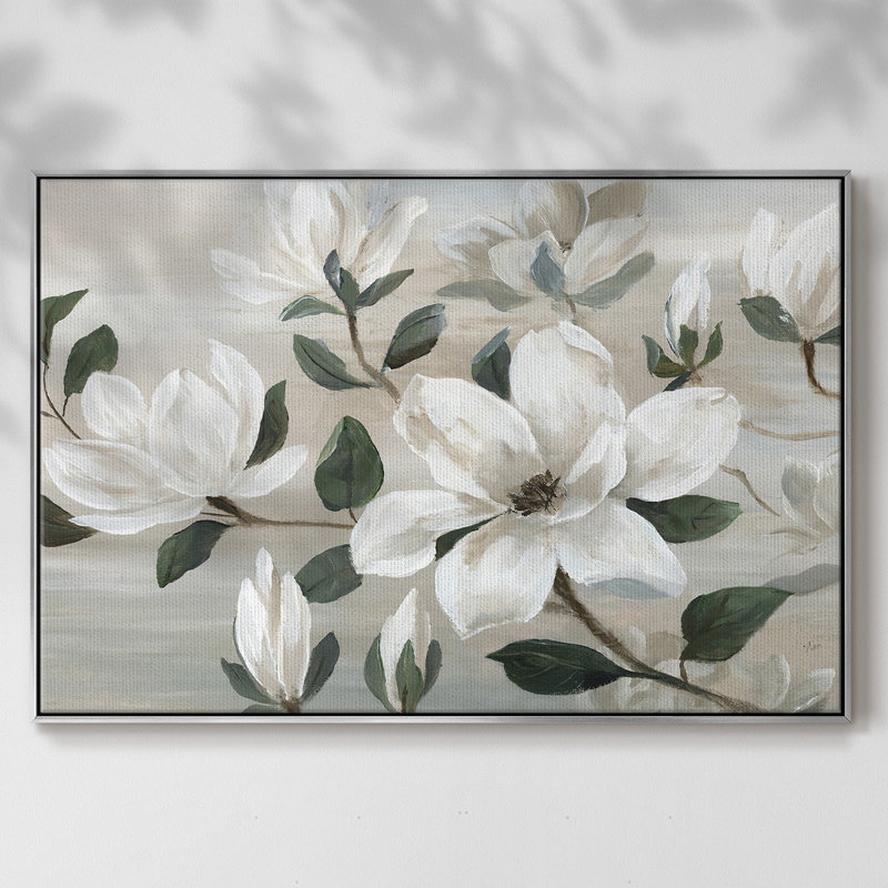 Southern Charm, reproduction sur toile encadrée, Argent, H 17 po x l 25 po x P 2 po