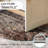 Machine Washable Vintage Area Rug - Soft Carpet with Non-Slip Backing for Living Room, Bedroom, Office,Red-606586427