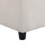 Canapé modulaire rembourré avec revêtement amovible. Canapé 6 places en U pour appartement. Spacieux. Fabrication en contreplaqué de bois massif. Revêtement en tissu. Coussins en coton Pp. 18,9 po de hauteur. Beige L 100,4 po x