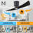 Lindsay 52'' Ceiling Fan with LED Lights-5738886-53716724