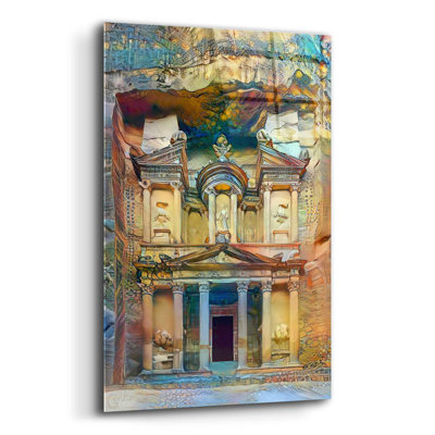 Petra Jordan par Pedro Gavidia - peinture sans cadre