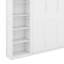 Grand lit escamotable avec tablettes-792903130
