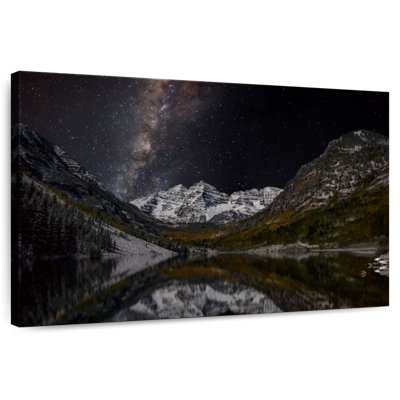 Milky Way Over Maroon Bells Photography