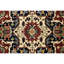 High-Quality Hand-Knotted Red And Blue Area Rug-1925348961