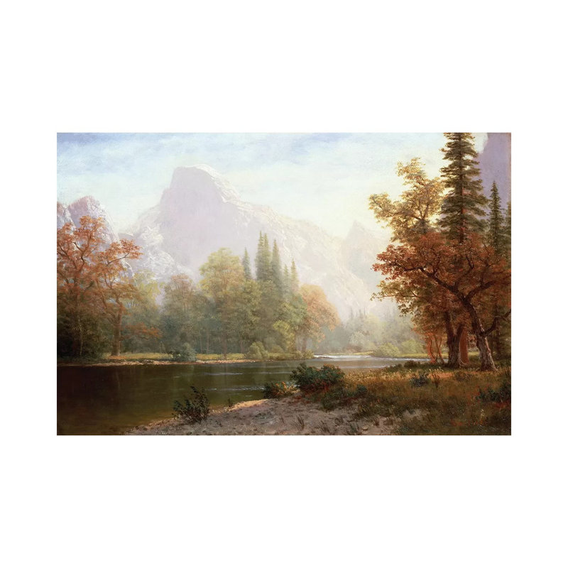 Demi-dôme, Yosemite - Giclée sur toile tendue avec châssis, H 12 po x l 18 po