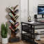 Bibliothèque à 9 niveaux avec bibliothèque à tiroirs, bibliothèque moderne, bibliothèque sur pied, tablettes utilitaires