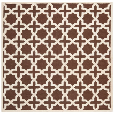 Igna Cambridge Hand Tufted Wool Geometric Rug