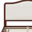 Lit plateforme classique, tête de lit tapissier bien conçue-129458346-129458344