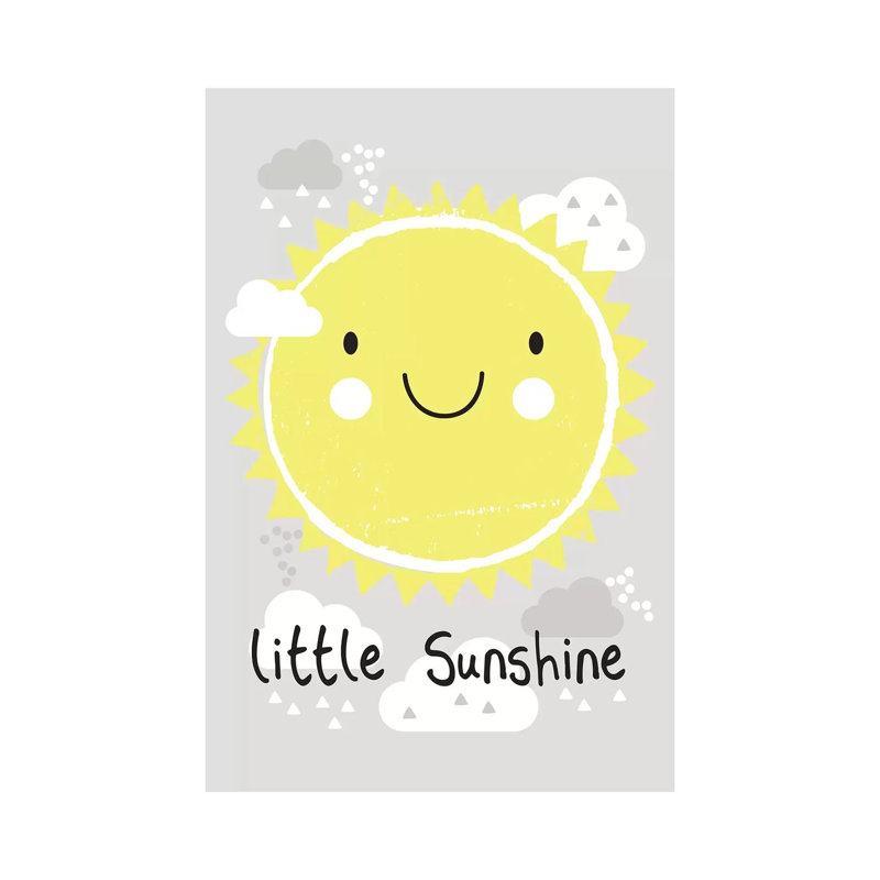Baby Sunshine I by Lisa Whitebutton - Wrapped Canvas Gallery-Wrapped Canvas Giclée, 20.32 cm H x 30.48 cm W