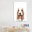Basset hound chiot - reproduction d'art-53045630-53045635-53045642