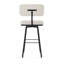 Tabouret de bar et de comptoir pivotant Latitude Run Amadita-1191881051-1192928424