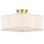 Plafonnier semi-encastré en tissu 4 lumières-1019904914-1019904924