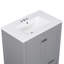 Ensemble de meuble-lavabo simple 18,30 po avec plateau en céramique Ayia-874722739
