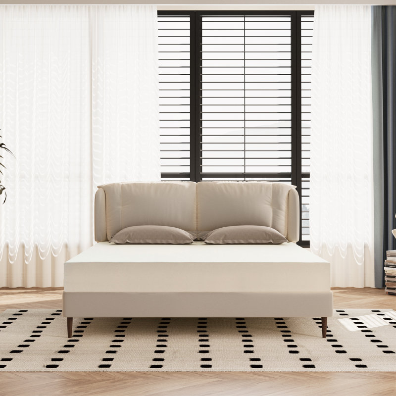 Ardelia 6" Medium Gel Memory Foam Mattress Infused with Green Tea, Full