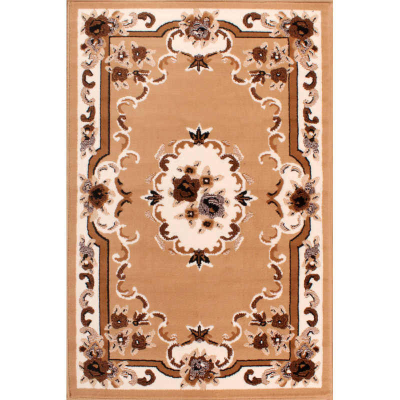 Feist Oriental Hand Woven Area Rug, Round 120cm