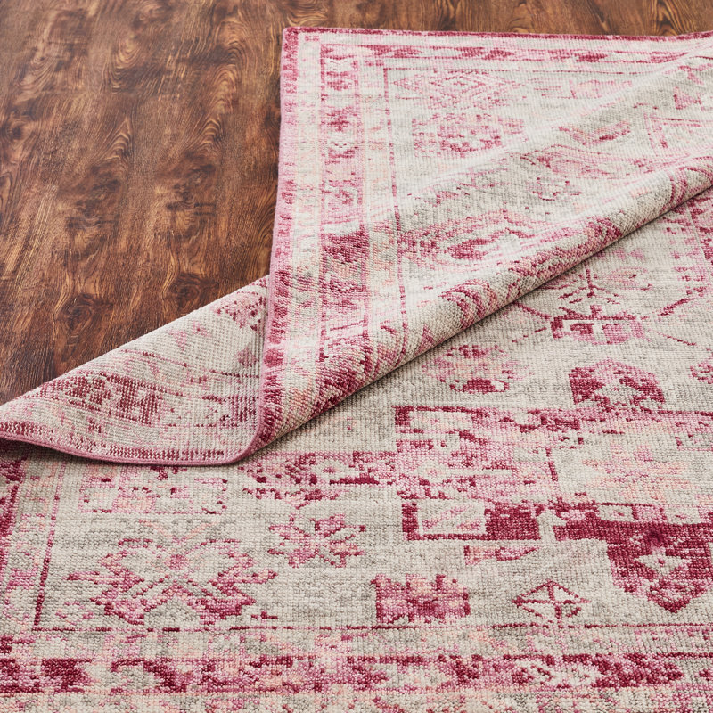 Malgadey Wool Oriental Area Rug, Rectangle 2' x 3'