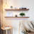 Zahriah 2 Piece Pine Floating Shelf-127572676