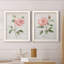 Grandiflora I - Ensemble de 2 peintures sur toile encadrées-1704402011-1704402009