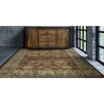 Remy Wool Oriental Indoor Rug
