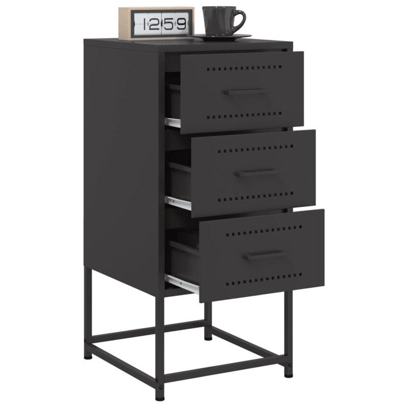 Armoire de chevet rectangulaire vidaXL, Ensemble de 1
