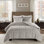 Luxurious Full/Queen Faux Fur Comforter Mini Set, Hypoallergenic And OEKO-TEX Certified For Ultimate Comfort And Style