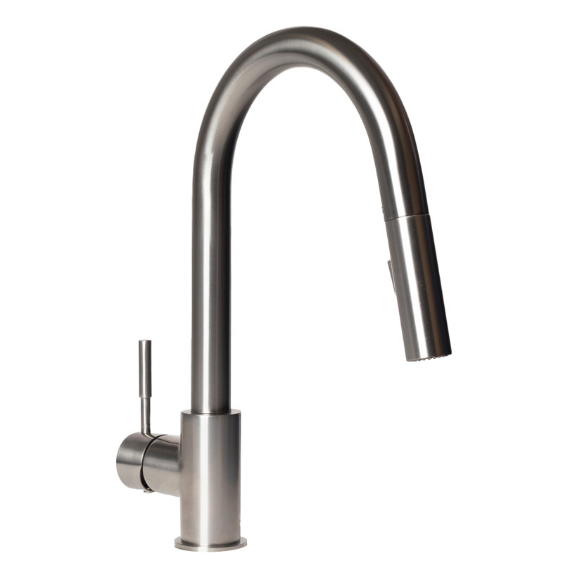 ZLINE Gemini Kitchen Faucet, Brushed Nickel