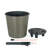 10.2" Self-Watering Planter - Grey, For Bewitching Outdoor Gardens Grey Fascinative-1794372519