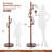 7-Hooks Solid Wood Freestanding Coat Rack