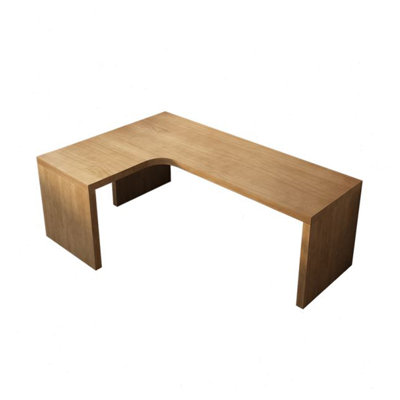 Bureaux rectangulaires en bois massif Burlywood