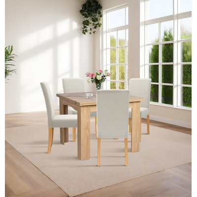 Ludden 4 - Person Dining Set