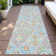 Machine Washable Indoor/Outdoor Husby ACN2207 Bohemian Rug