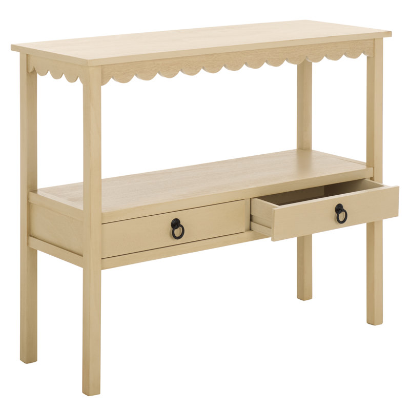Sacaton Haven Lower 2 Drawer Console, Natural