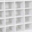24 Shoe Cubby Console, Modern Shoe Cabinet With Curved Base, Versatile Sideboard With High-Quality For Hallway, Bedroom, Living Room-1321902859