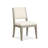 Extendable Trestle Dining Table With 4 Side Chairs-1232029808