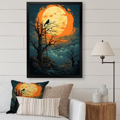 «Bird Climbing The Sky» sur toile