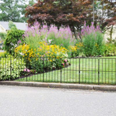 Metal Fence Panels Included