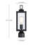 Luminaire sur mât câblé noir Eddysville-153980044