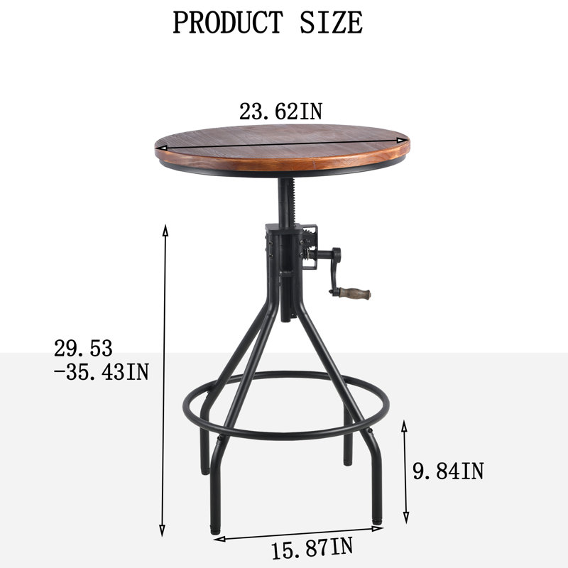 Table de bar Industrial