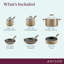Anolon Advanced Home Hard Anodized Nonstick Cookware Pots and Pans Set, 9 Piece-787014942