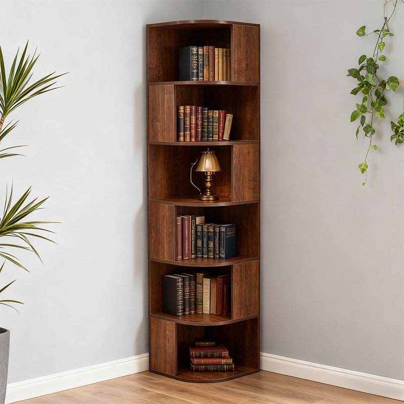 176cm H x 40cm W Bookcase, Walnut