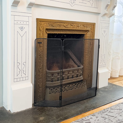 Saster 66.68cm x 2.54cm Iron Spark Screen