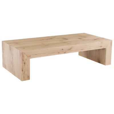 Hudson Solid Wood Single Coffee Table