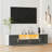 Modern High Gloss LED TV Stand For 75 Inch Tvs With RGB Lights & Storage Cabinet/Drawer-114311969
