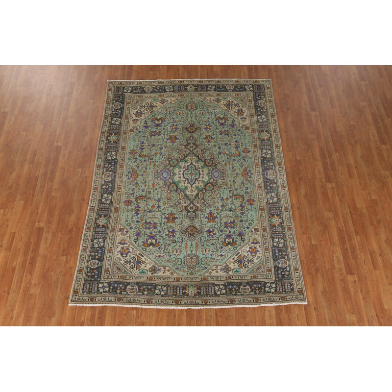 Tapis traditionnel en laine 6 x 9