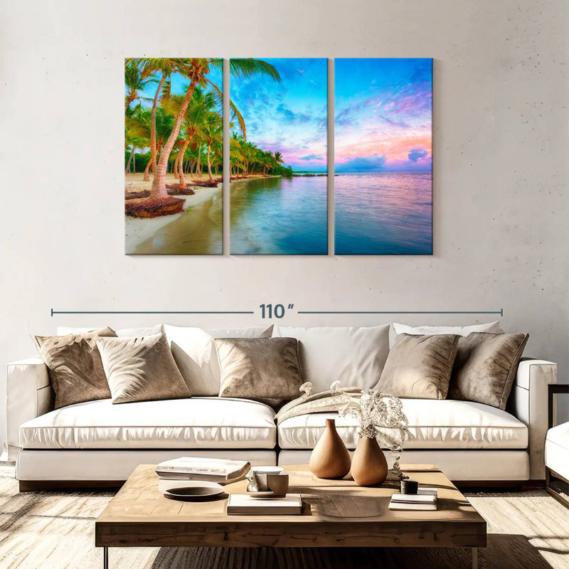Anse Champagne Gillard, décor, H 48 po x l 74 po