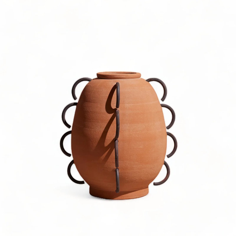 Elliot Terracota Vessel, Terracotta