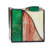 4.75"W Abstract Design Stained Glass Candle Holder