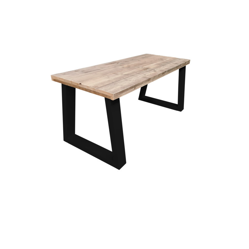 Eastview Dining Table, Black, H78 x L220 x W90cm