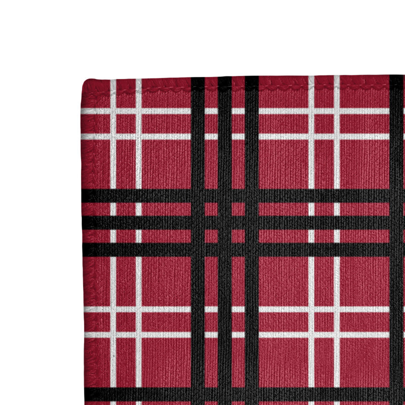 Tapis rouge à carreaux, Rectangle 2 pi x 3 pi